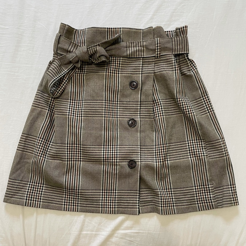 Urban Outfitters Plaid Skirt